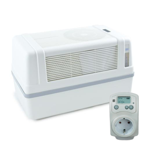 Brune B120 met Hale Hygrostaat